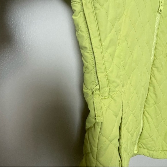 Columbia Interchange Quilted Jacket - XS Green/Yellow - Picture 3 of 10